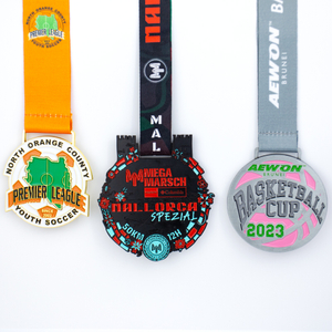 Eco Friendly Zinc Alloy Medal Custom Logo Enamel Corporate Anniversary Gift Sports Ceremony Award