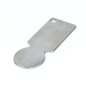 Custom Minimalist Zinc Alloy UV Printing Laser Engraved Hollow Out Logo Corporate Gift Promotional Event Giveaway Metal Token Keychain