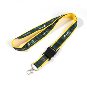 Custom Pet Name Durable Anti-Bite Nylon Lanyard for Pet Tag Holder