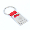 Eco-Friendly Recyclable Zinc Keychain Custom Logo Engraved for Corporate Sustainability Gifts Team Building Events