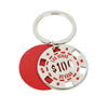 Custom Logo Bulk Order Enamel Keychain Zinc Alloy Metal Keychain for Promotional Souvenir Gifts