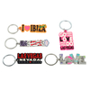 Custom Logo Zinc Alloy Enamel Filled Keychain Bulk Wholesale Promotional Corporate Gift Souvenir Personalized Metal Key Chain