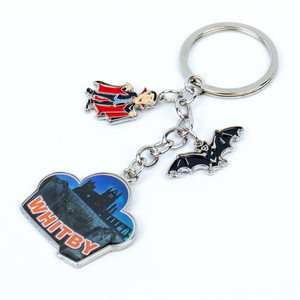 Custom Zinc Alloy Enamel Keychain for Corporate Promotional Events Gifts and Souvenirs Business Branding Key Chain