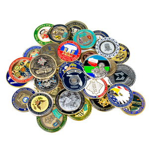 Two-Tone Color Custom Challenge Coin Company Milestone Anniversary Employee Service Recognition Achievement Award 