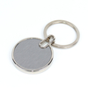 Promotional Fashion Zinc Alloy Keychain Corporate Event Giveaway Custom Logo Laser Engraved Blank Key Chain