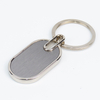Custom Minimalist Zinc Alloy Keychain Promotional Corporate Event Gifts with UV Printed Logo Blank Metal Key Chain