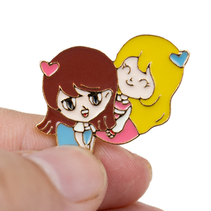 Officially licensed cartoon character enamel pin