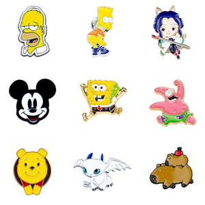 Custom Zinc Alloy Enamel Anime Lapel Pin - Exquisite Craftsmanship, Low MOQ for Club Corporate Gift