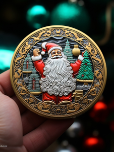 Premium Custom Challenge Coin with Enamel Color & 3D Relief, Corporate Awards Anniversary Gifts, Zinc Alloy Custom Coin