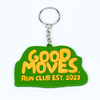 Custom 2D Soft Pvc Keychain Key Chain Logo Soft Rubber Keychains Silicone Keyring Rubber Personalized 3D Customized Key Chain