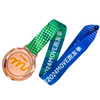 Wholesale Cheap Design Your Own Blank Zinc Alloy 3D Gold Award Marathon Running Custom Metal Sport Medal