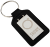 Personalized Leather Keychain with Heat Transfer Logo UV Protective Coating Durable PU Material Car Key Gift Set