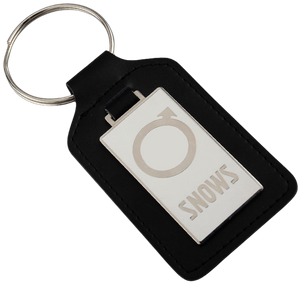 Personalized Leather Keychain with Heat Transfer Logo UV Protective Coating Durable PU Material Car Key Gift Set