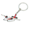Waterproof Enamel Keychain Zinc Alloy Metal Keychain for Outdoor Activity Souvenirs