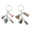 Modern Minimalist Enamel Keychain Custom Metal Keychain for Hotel Promotional Giveaway