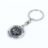 Promotional Event Custom Enamel Keychain Zinc Alloy Corporate Gifts for Clients Staff Branded Souvenir Accessory Key Chain