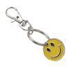 Ergonomic Enamel Keychain Comfort Grip Zinc Alloy Custom Branding Wellness Corporate Gift Keychain