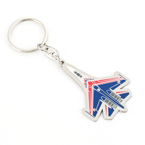 Ergonomic Enamel Keychain Comfort Grip Zinc Alloy Custom Branding Wellness Corporate Gift Keychain