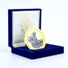 Custom Engraved Zinc Alloy Team Achievement Challenge Coins for Corporate Events & Brand Souvenirs