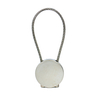 Custom Minimalist Zinc Alloy Logo Keychain with UV Printing Laser 24h Free Design Double QC for Promotional Events Gifts Daily Accessories Blank Key Chain