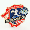  Premium Custom Zinc Alloy Elegant Enamel Lapel Pin for Corporate Events Commemoration Souvenir Badge