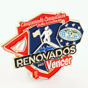 Premium Custom Zinc Alloy Elegant Enamel Lapel Pin for Corporate Events Commemoration Souvenir Badge