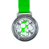 Custom Zinc Alloy Enamel Medal with Basketball Logo for Sports Competitions Event Commemoration Corporate Gift Award