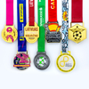 Eco Friendly Zinc Alloy Medal Custom Logo Enamel Corporate Anniversary Gift Sports Ceremony Award