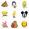 Custom Classic & Trendy Anime Zinc Alloy Enamel Badge Pin - Nostalgic & Stylish Lapel Pin for Fans & Fashion