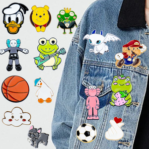 Custom Zinc Alloy Enamel Badge Pin with Ultimate Customization for Anime Subculture Gift