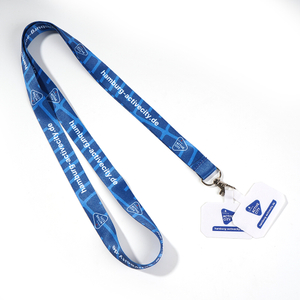Custom Pet Name Durable Anti-Bite Nylon Lanyard for Pet Tag Holder