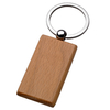 Custom Laser Keychain Event Giveaway Double QC Check Minimalist Style Wood Keychain