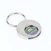 Fashionable Hot Pressed Custom Logo Zinc Alloy Metal Token Keychain Suitable for Daily Accessories and Special Occasions