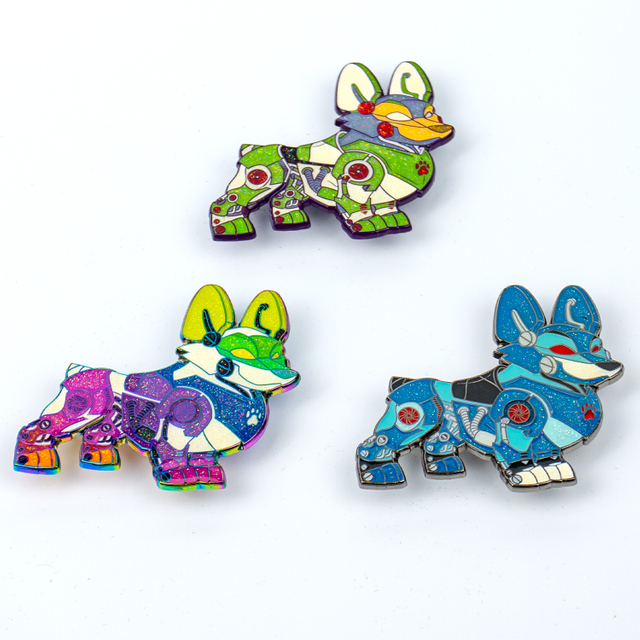No Minimum Professional Custom Metal Crafts Cute Cartoon Anime Enamel Lapel Pins withDesign Your Own Custom Badges
