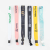 2025 New Custom Logo Polyester Sport Event Wristband For Running Race Marathon Team Building Company Promotion