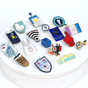 Custom Logo Zinc Alloy Metal Lapel Pin for Promotional Events and Corporate Branding