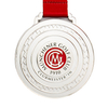 Minimalist Custom Medal Zinc Alloy Enamel Sports Participation Award Corporate Wellness Program Gift