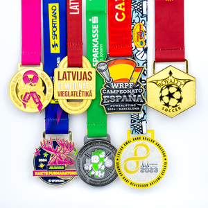 Eco Friendly Zinc Alloy Medal Custom Logo Enamel Corporate Anniversary Gift Sports Ceremony Award