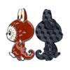 Custom Anime Cute Rabbit Zinc Alloy Enamel Custom Badge Pin - Personalized Lapel Pin for Gifts & Clothing