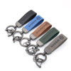 Custom Luxury UV Printing Personalized Logo Promotional Gifts Daily Accessories Car Leather Keychain with Zinc Alloy