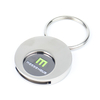 Fashionable Hot Pressed Custom Logo Zinc Alloy Metal Token Keychain Suitable for Daily Accessories and Special Occasions