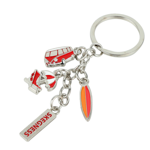 Fashion Zinc Alloy Enamel Keychain Custom Logo Corporate Promotional Gift Decorative Key Chain