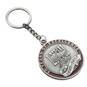 Custom Zinc Alloy Enamel Keychain Luxury Corporate Promotional Gift Event Souvenir Key Chain