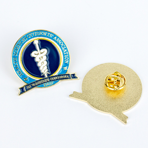 Custom Zinc Alloy Promotional Lapel Pins for Events Corporate Logo Team Souvenirs Metal Badge