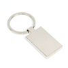 Promotional Fashion Zinc Alloy Keychain Corporate Event Giveaway Custom Logo Laser Engraved Blank Key Chain