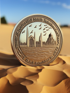Premium Custom Challenge Coin with Enamel Color & 3D Relief, Corporate Awards Anniversary Gifts, Zinc Alloy Custom Coin