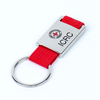 Custom Minimalist Zinc Alloy Keychain with UV Printing Laser Engraving for Promotional Events Corporate Gifts Daily Accessories