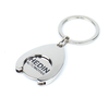 Elegant Custom Logo Metal Token Keychain for Promotional Events Corporate Gifts and Daily Accessories with Zinc Alloy Construction