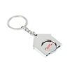 Fashionable Hot Pressed Custom Logo Zinc Alloy Metal Token Keychain Suitable for Daily Accessories and Special Occasions