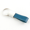 Custom Metal Leather Keyring with PU Luxury Personalized Logo Keychain Souvenirs Key Chain Accessories for Promotional
